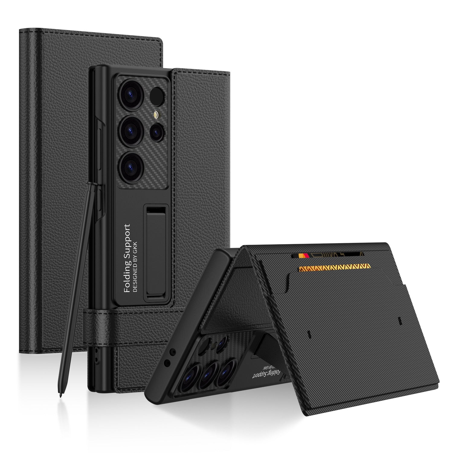 Galaxy S Series - Leather Flip Case