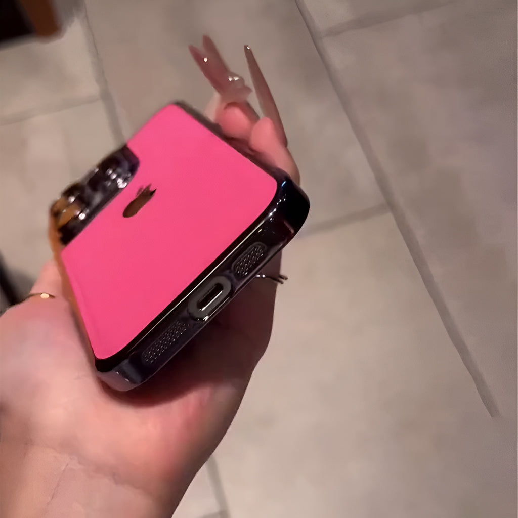 Pink Glossy Edge Case