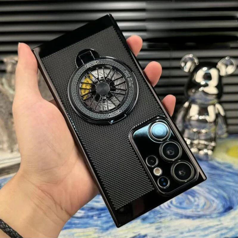 Galaxy S Series - Rotating Wheel Stand Case