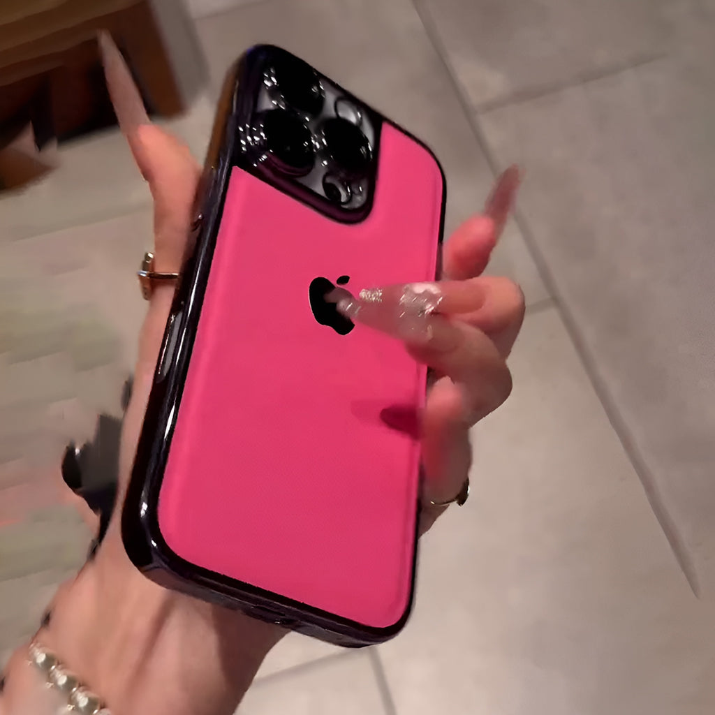 Pink Glossy Edge Case