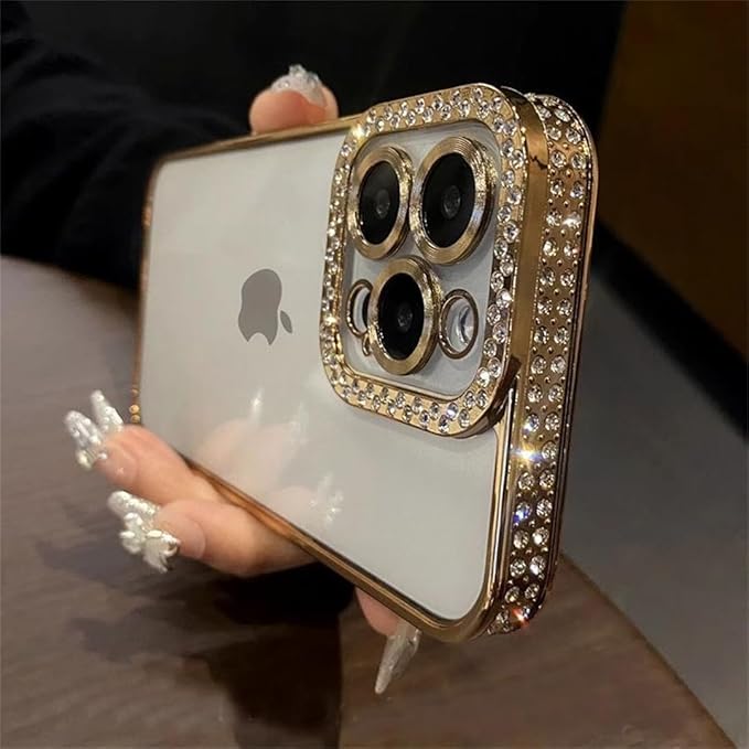 iPhone - Korean Style Diamond Glitter Case