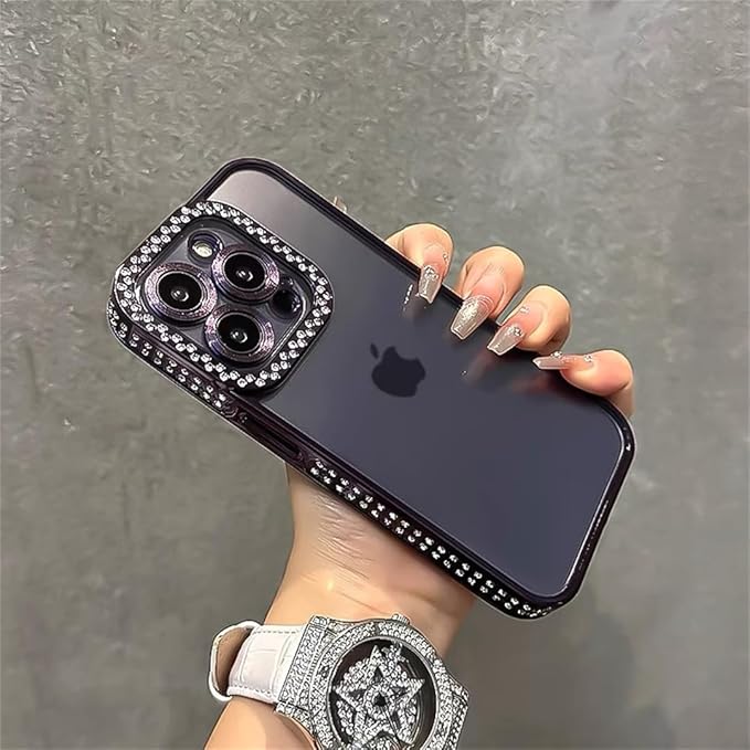 iPhone - Korean Style Diamond Glitter Case