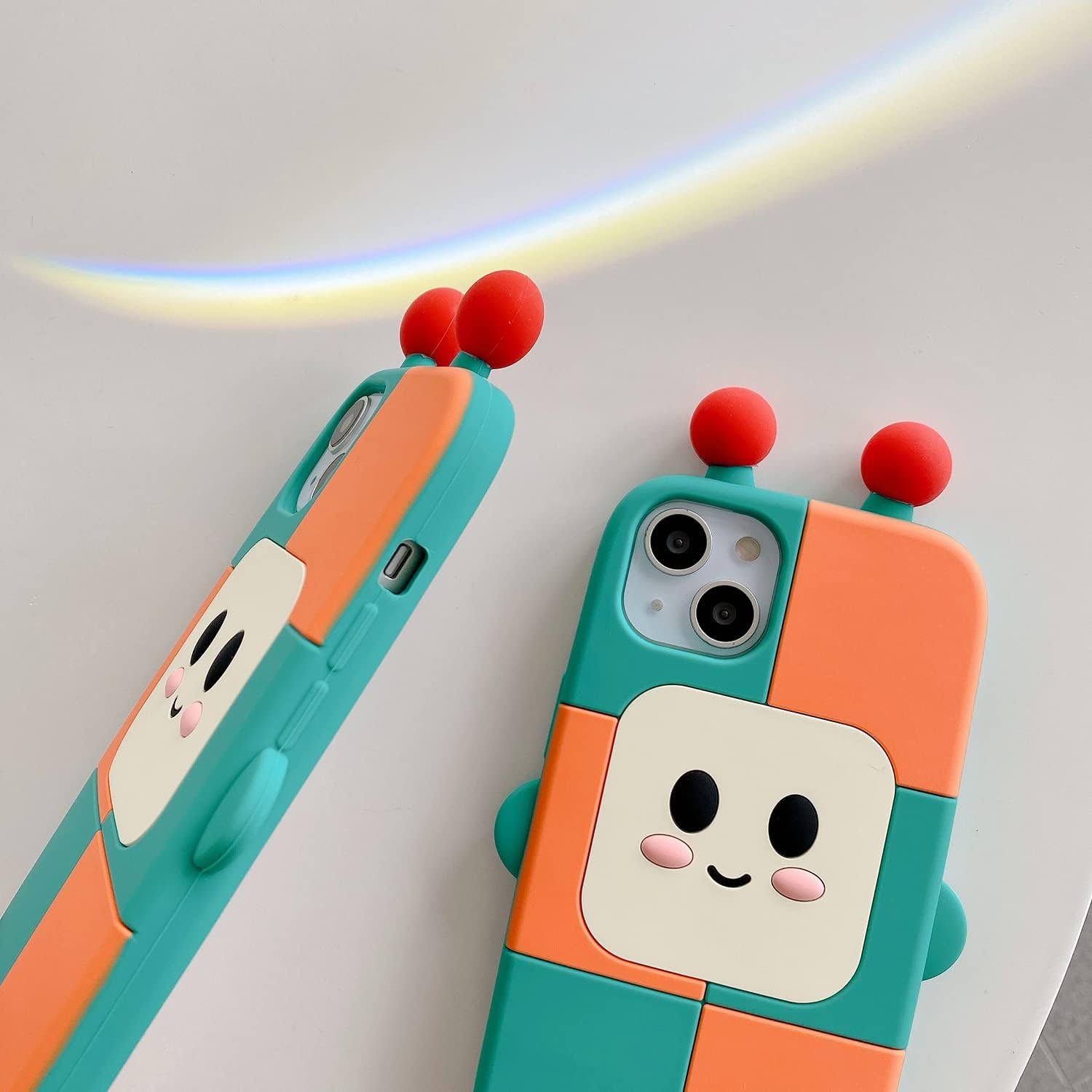 iPhone - Color-Block Robot Case