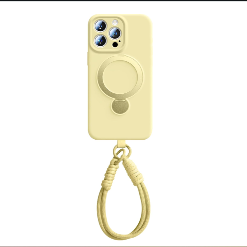 iPhone - Liquid Silicone Soft Case With Lanyard
