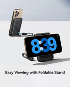 10,000 mAh Ultra Thin MagSafe Wireless Power Bank