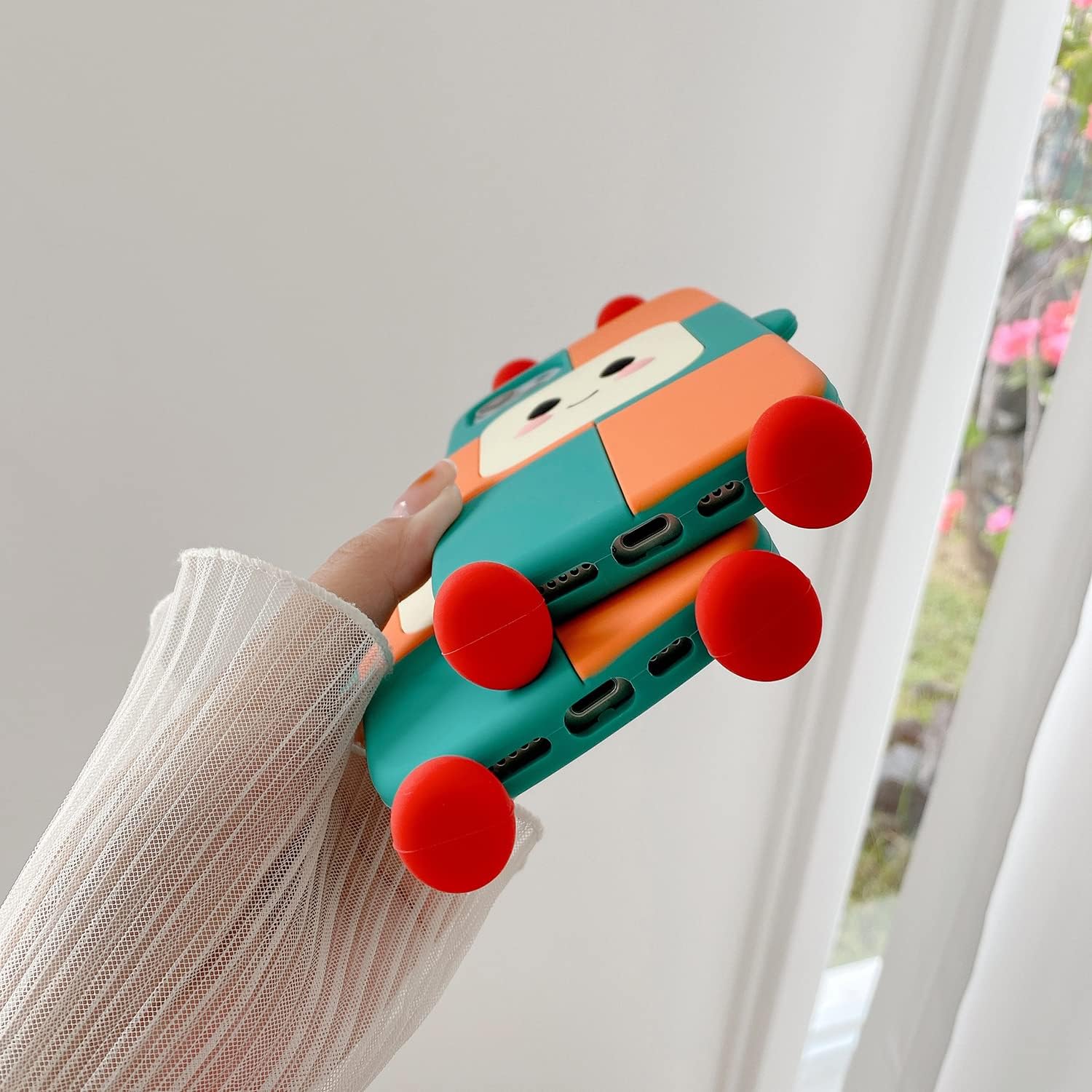 iPhone - Color-Block Robot Case