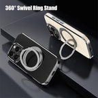 iPhone - Luxury Genuine Leather Case with Rotating Stand