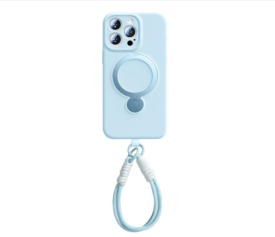 iPhone - Liquid Silicone Soft Case With Lanyard