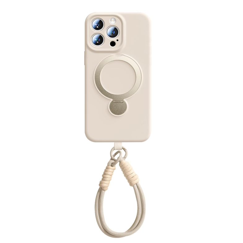 iPhone - Liquid Silicone Soft Case With Lanyard