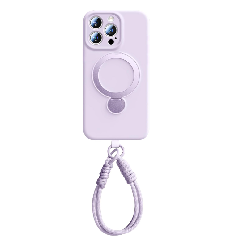 iPhone - Liquid Silicone Soft Case With Lanyard