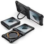 Galaxy Flip - Metal Case With Hinge Protection