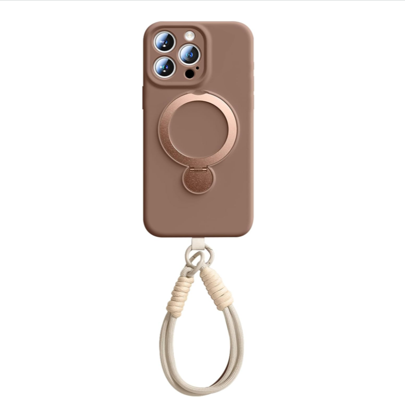 iPhone - Liquid Silicone Soft Case With Lanyard