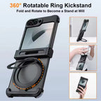 Galaxy Flip - Metal Case With Hinge Protection