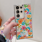 Galaxy S Series - Graffiti Flower Case With Lanyard