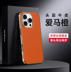 iPhone - Electroplating Leather Case