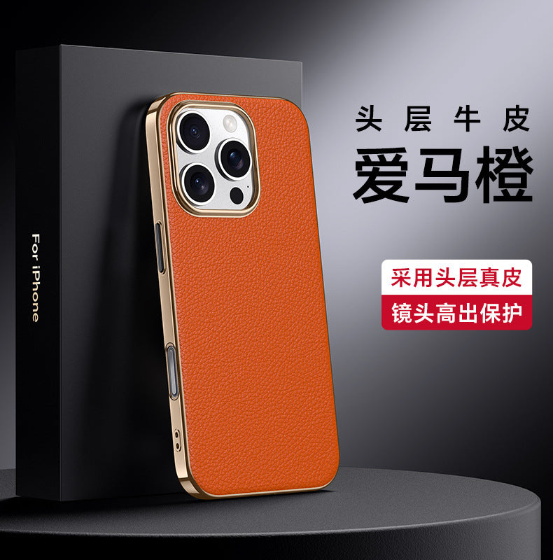 iPhone - Electroplating Leather Case