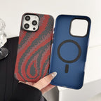 iPhone - Flame Grid Pattern Case