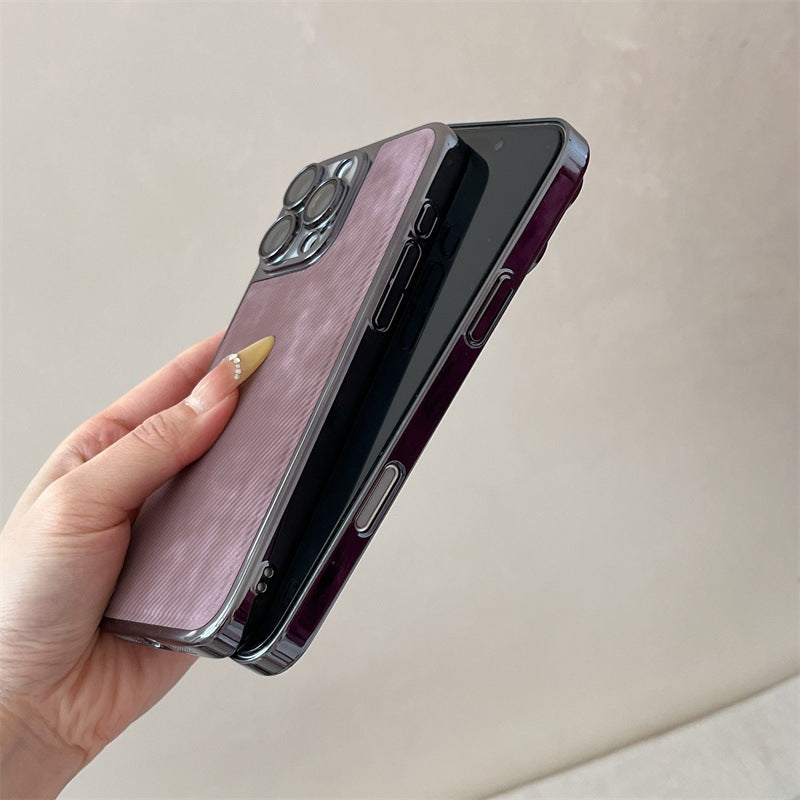 iPhone - Electroplating Retro Denim Case