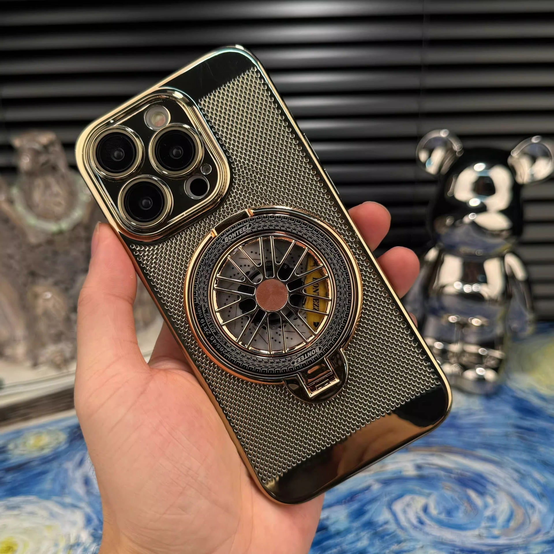 iPhone - Gyroscope Heat Dissipation Mesh Case