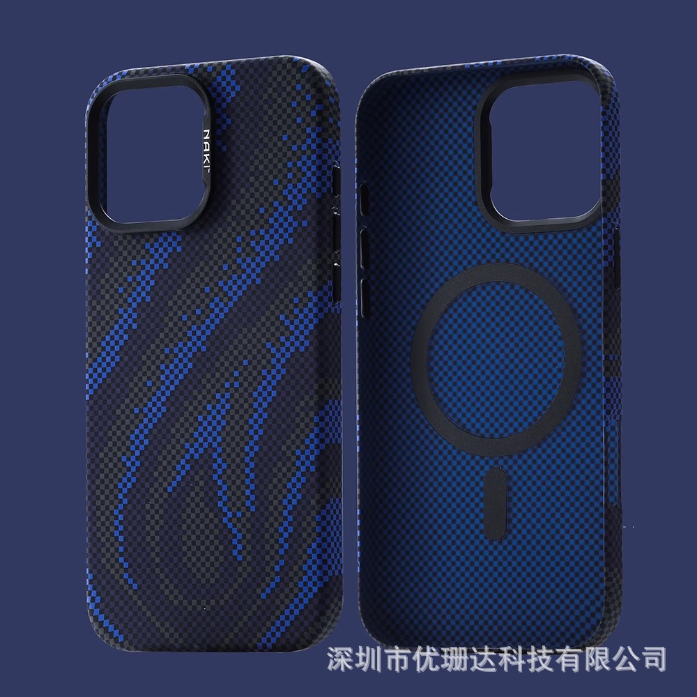 iPhone - Flame Grid Pattern Case