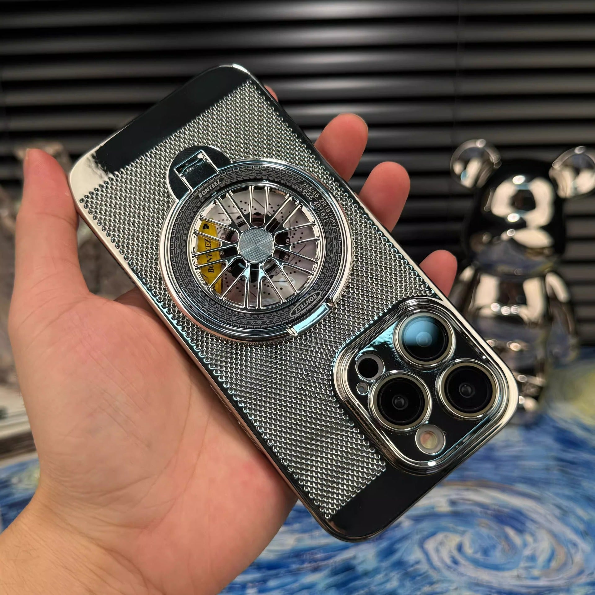 iPhone - Gyroscope Heat Dissipation Mesh Case