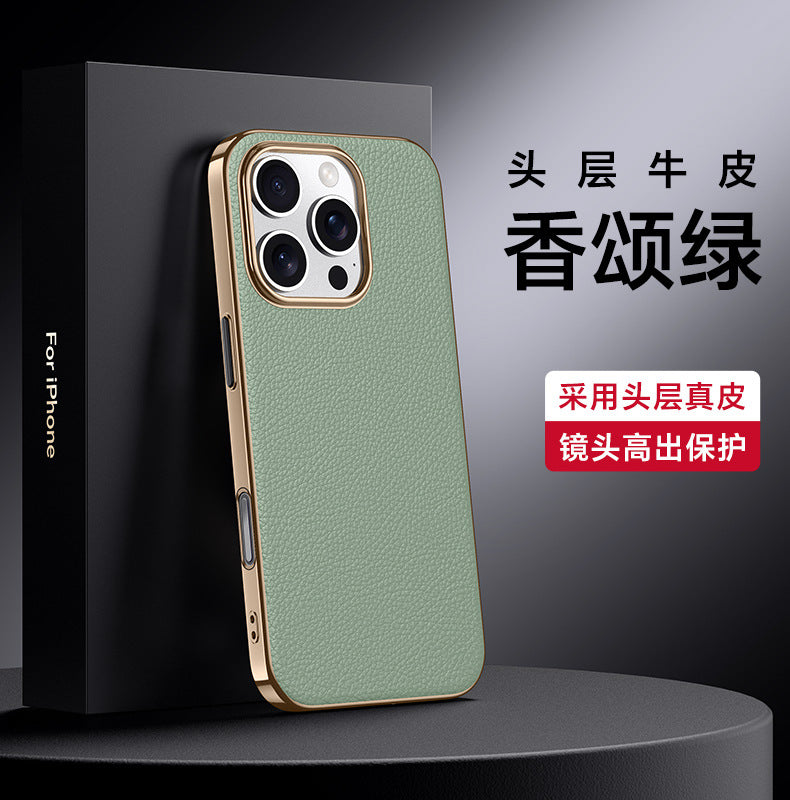 iPhone - Electroplating Leather Case
