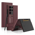 Galaxy S Series - Leather Flip Case