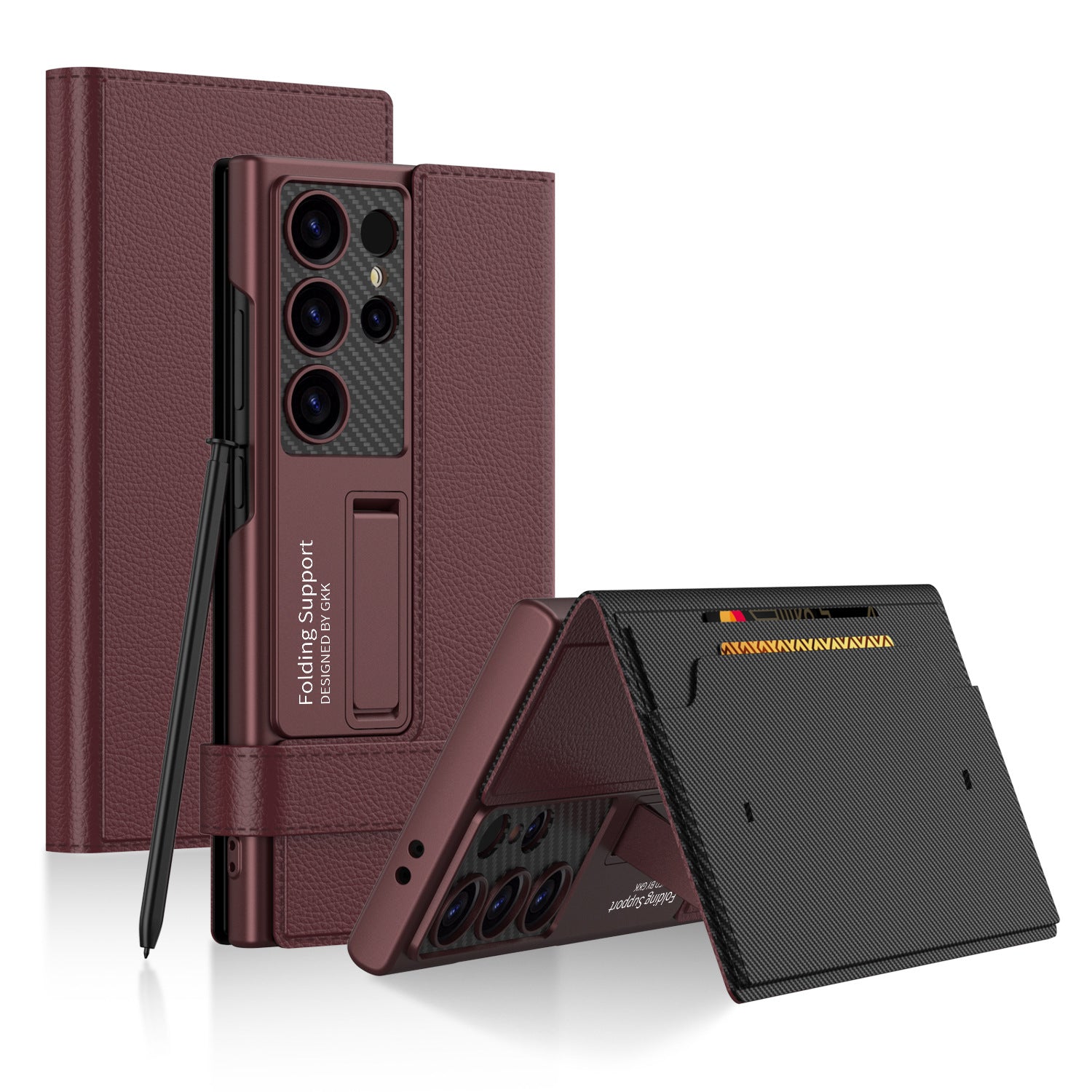 Galaxy S Series - Leather Flip Case