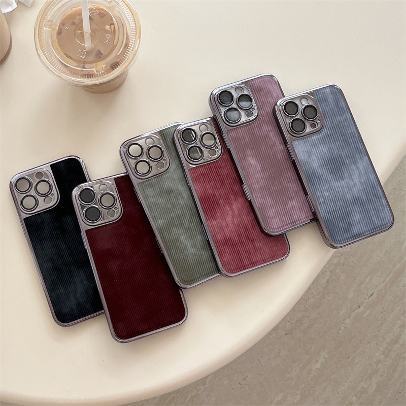iPhone - Electroplating Retro Denim Case