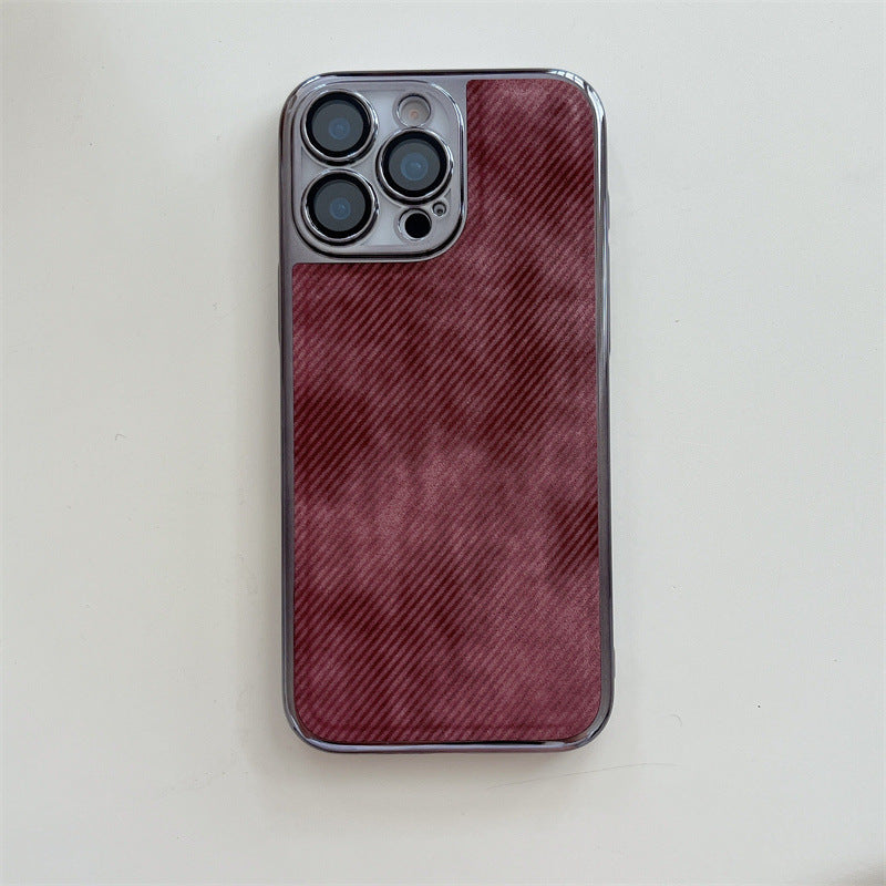 iPhone - Electroplating Retro Denim Case