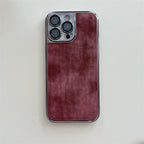 iPhone - Electroplating Retro Denim Case