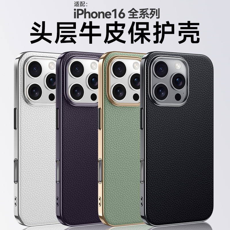 iPhone - Electroplating Leather Case