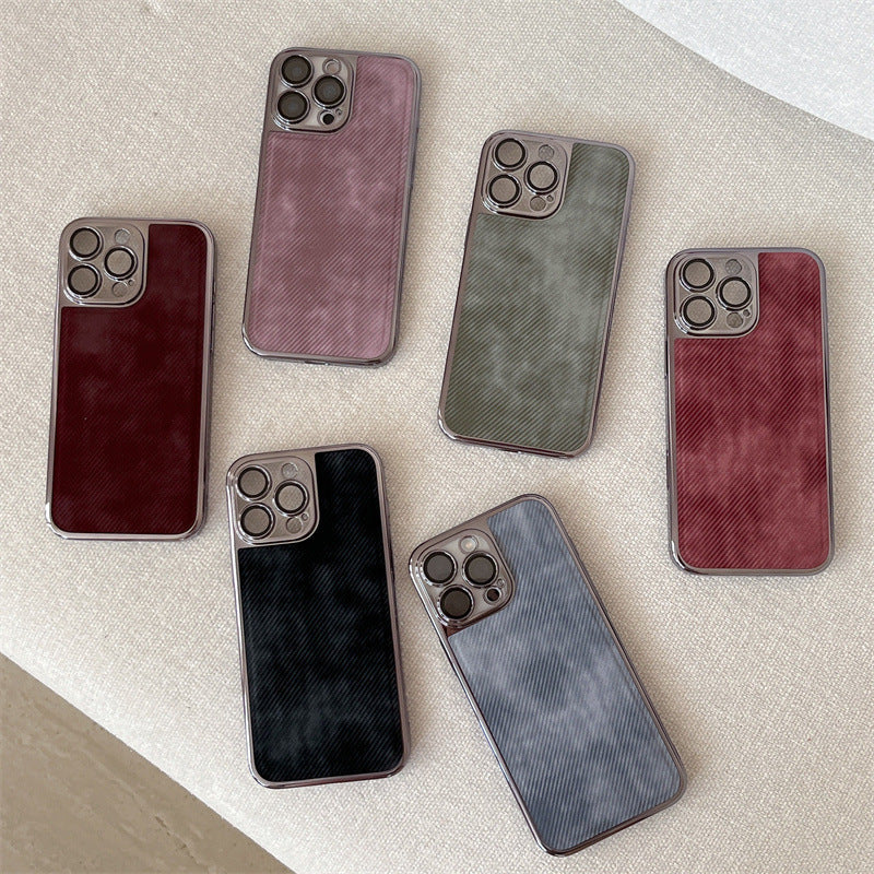 iPhone - Electroplating Retro Denim Case