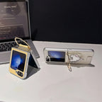Galaxy Z Flip Series – Heart Mirror Ring Case