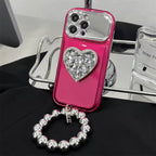 iPhone - Korean Plating Case With Bracelet