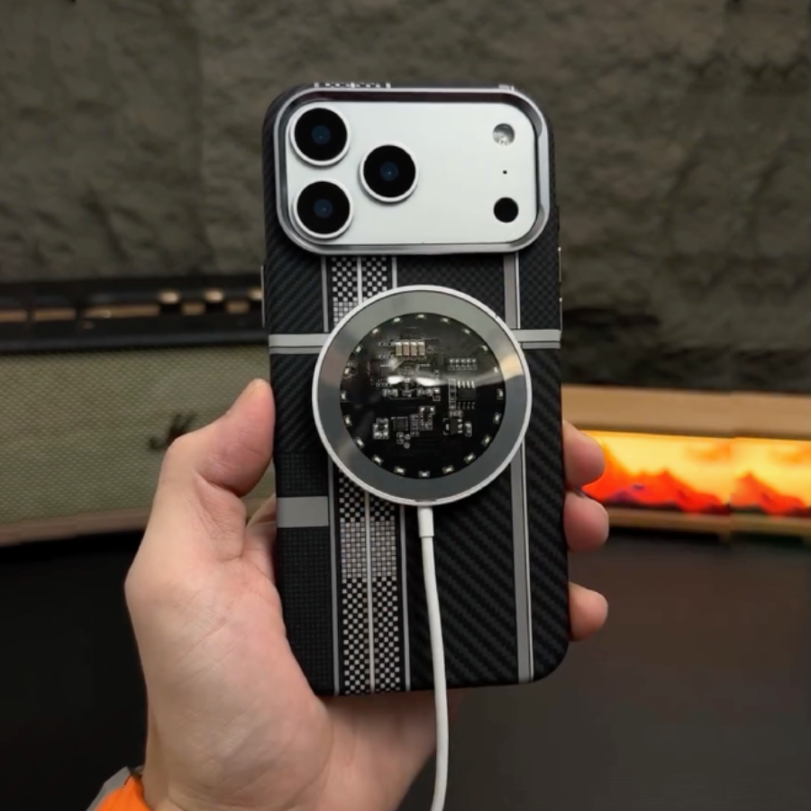 iPhone - Carbon Grid Case