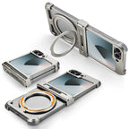 Galaxy Flip - Metal Case With Hinge Protection