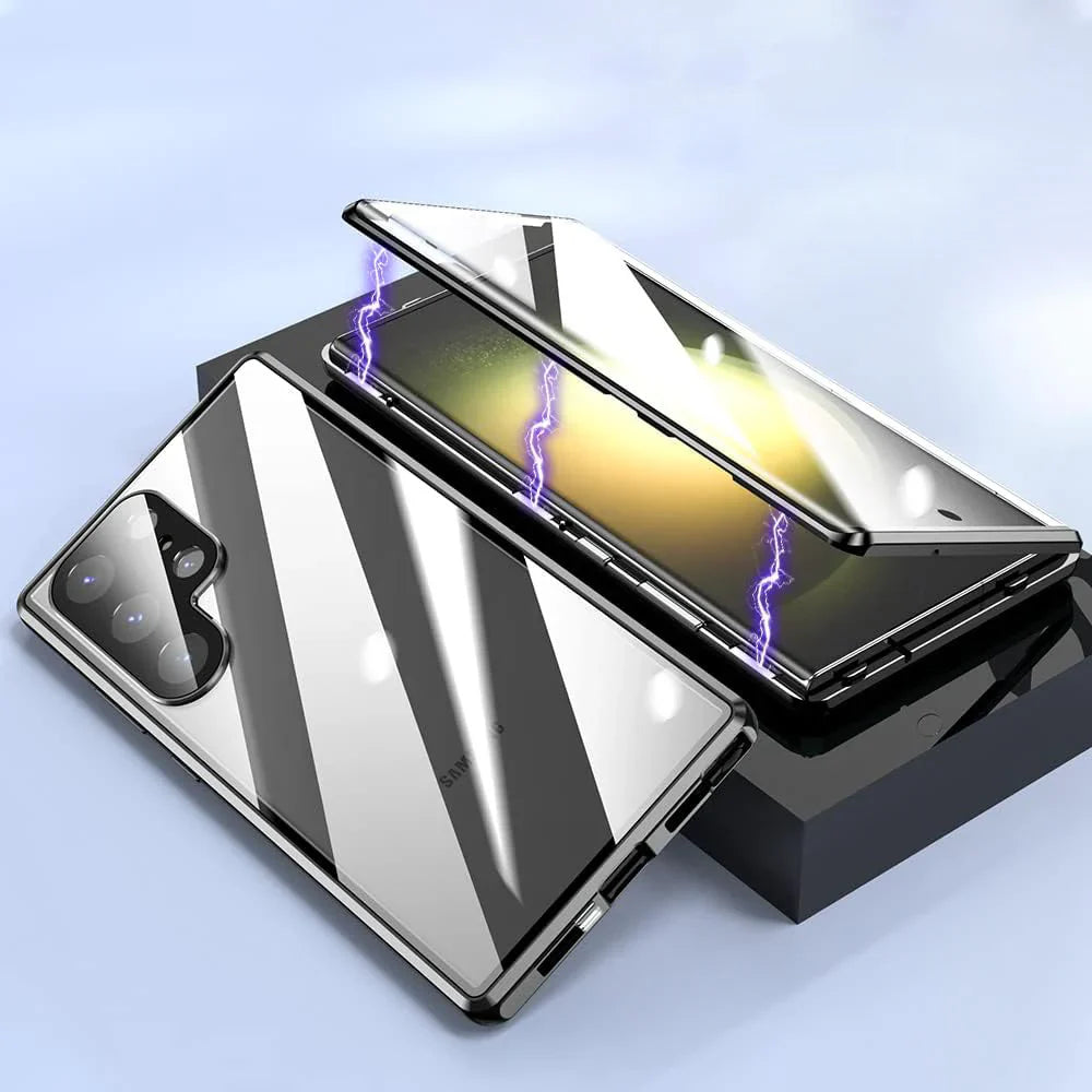 Galaxy S Series - Dual Magnetic Glass Case